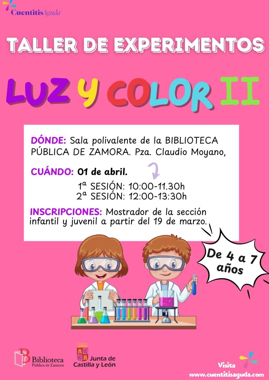 Taller de experimentos: Luz y color II
