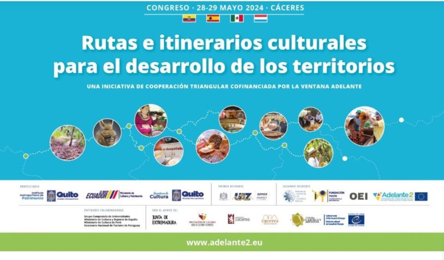Congreso Internacional 'Rutas e itinerarios culturales para el desarrollo de los territorios
