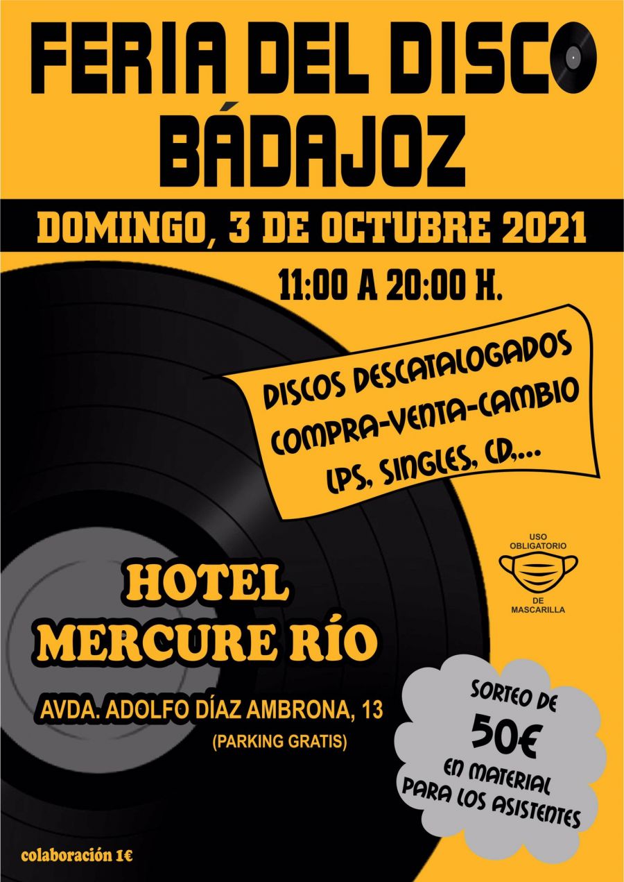 Feria del disco Badajoz