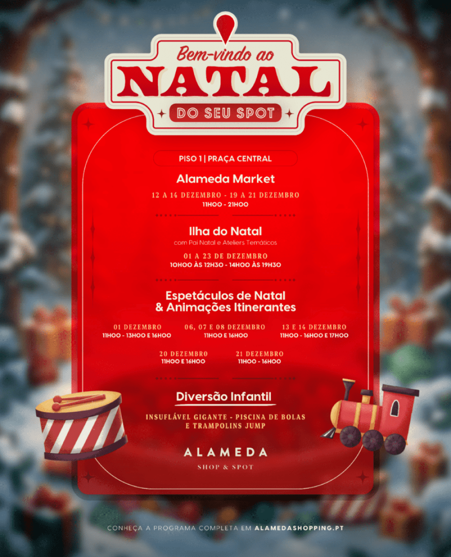 Animações Itinerantes: Mascotes Natalinas