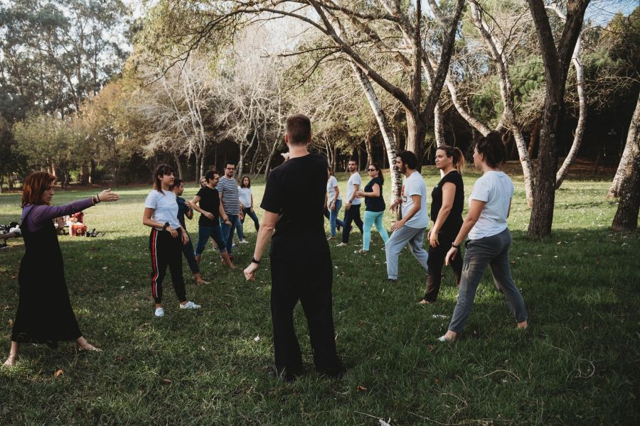 Tai Chi at Parque da Cidade