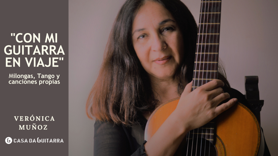 Verónica Muñoz | Con mi guitarra en viaje - milongas, tango y canciones propias