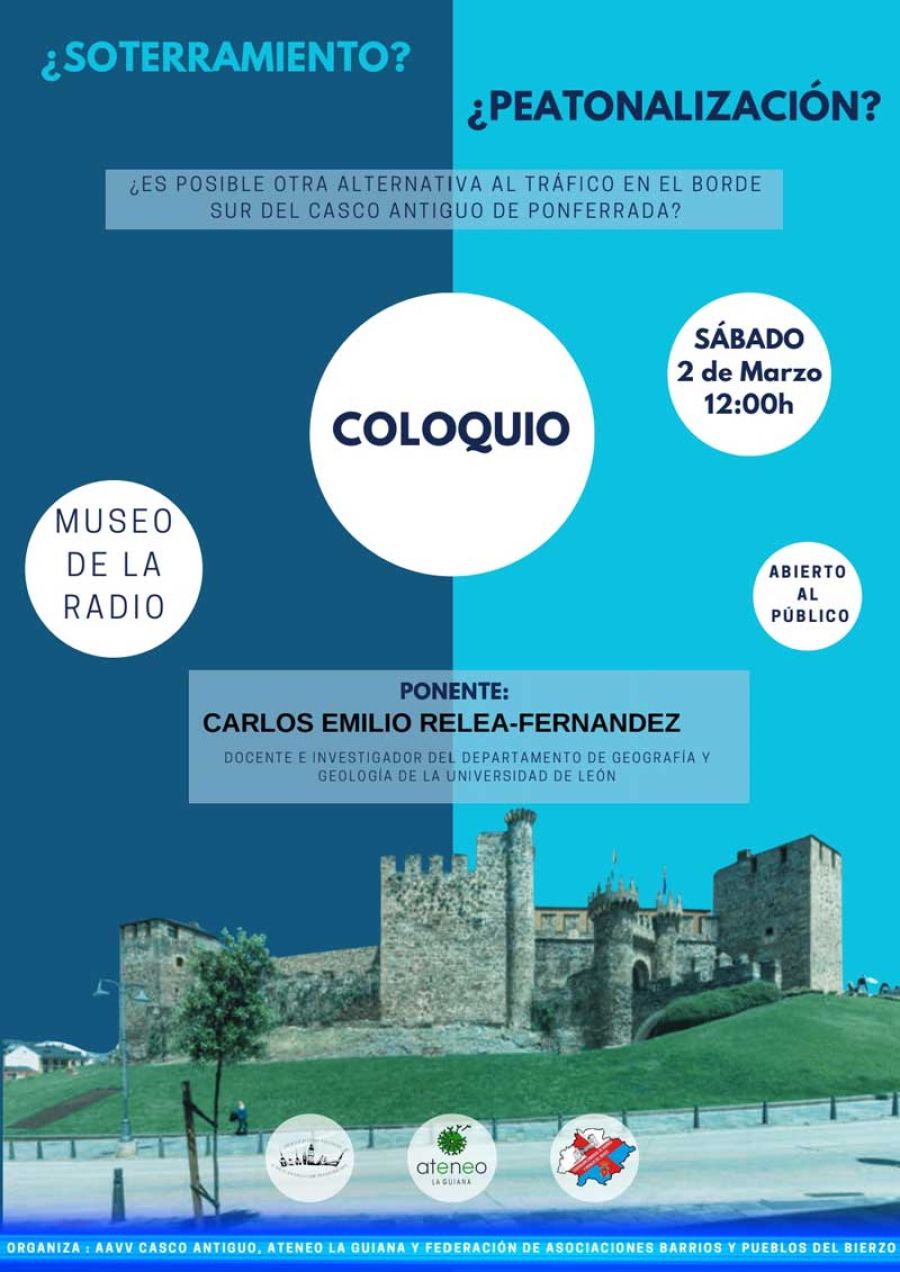 Charla coloquio
																					@ Ponferrada