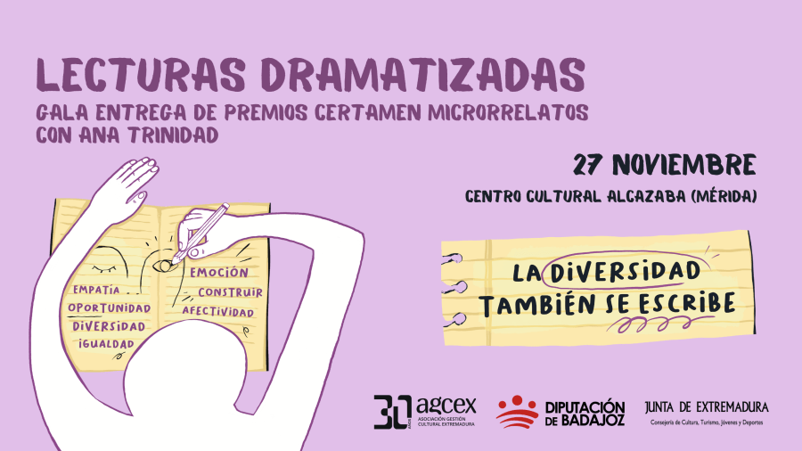 Lecturas Dramatizadas. Gala de entrega de Premios 'La Diversidad también se escribe'