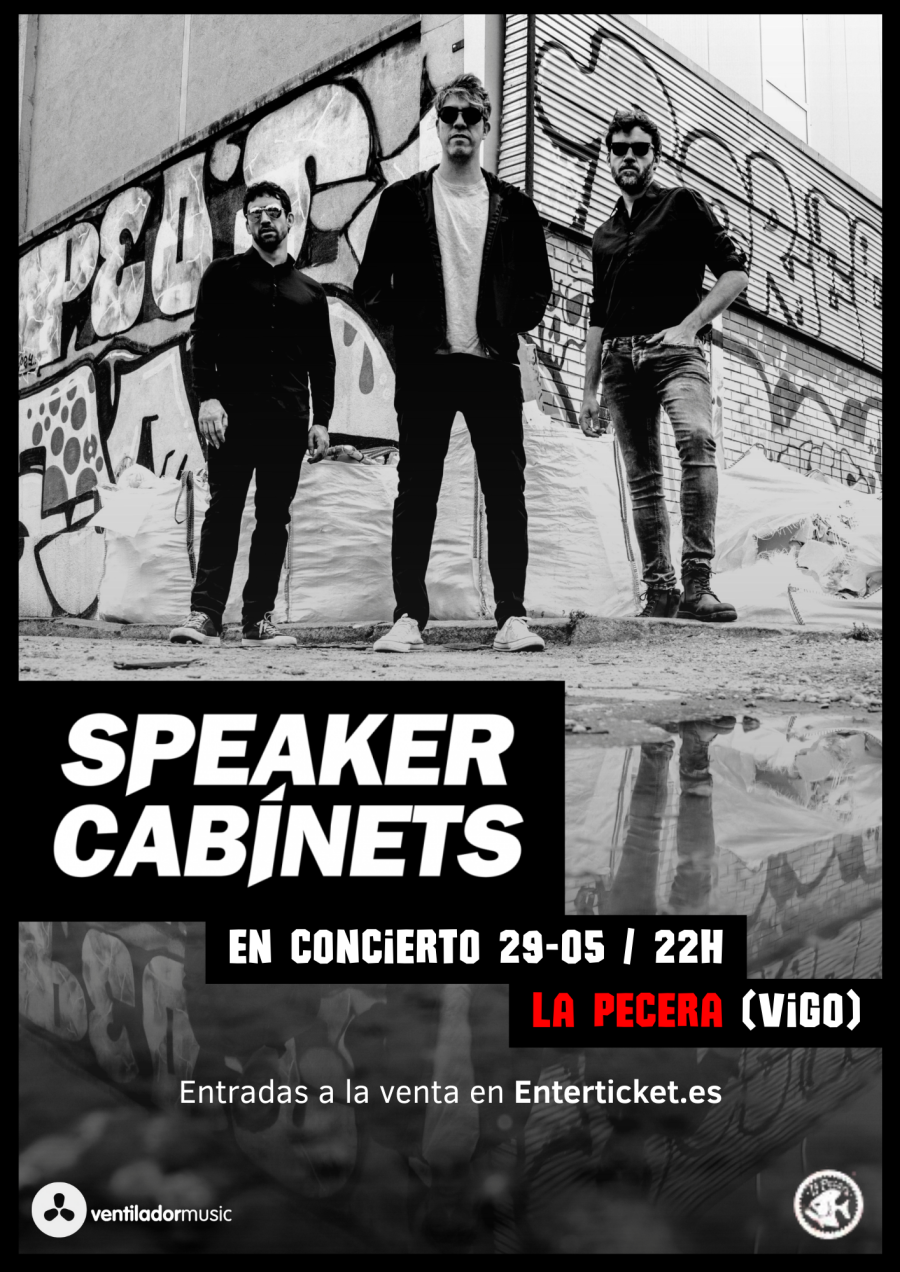 Concierto Speaker Cabinets en La Pecera (Vigo) 29 de mayo de 2026