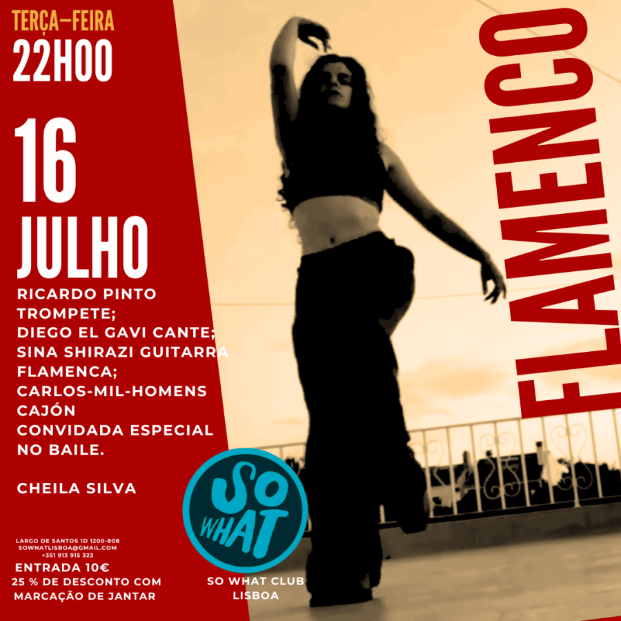 So What apresenta Flamenco com baile ( Cheila Silva )