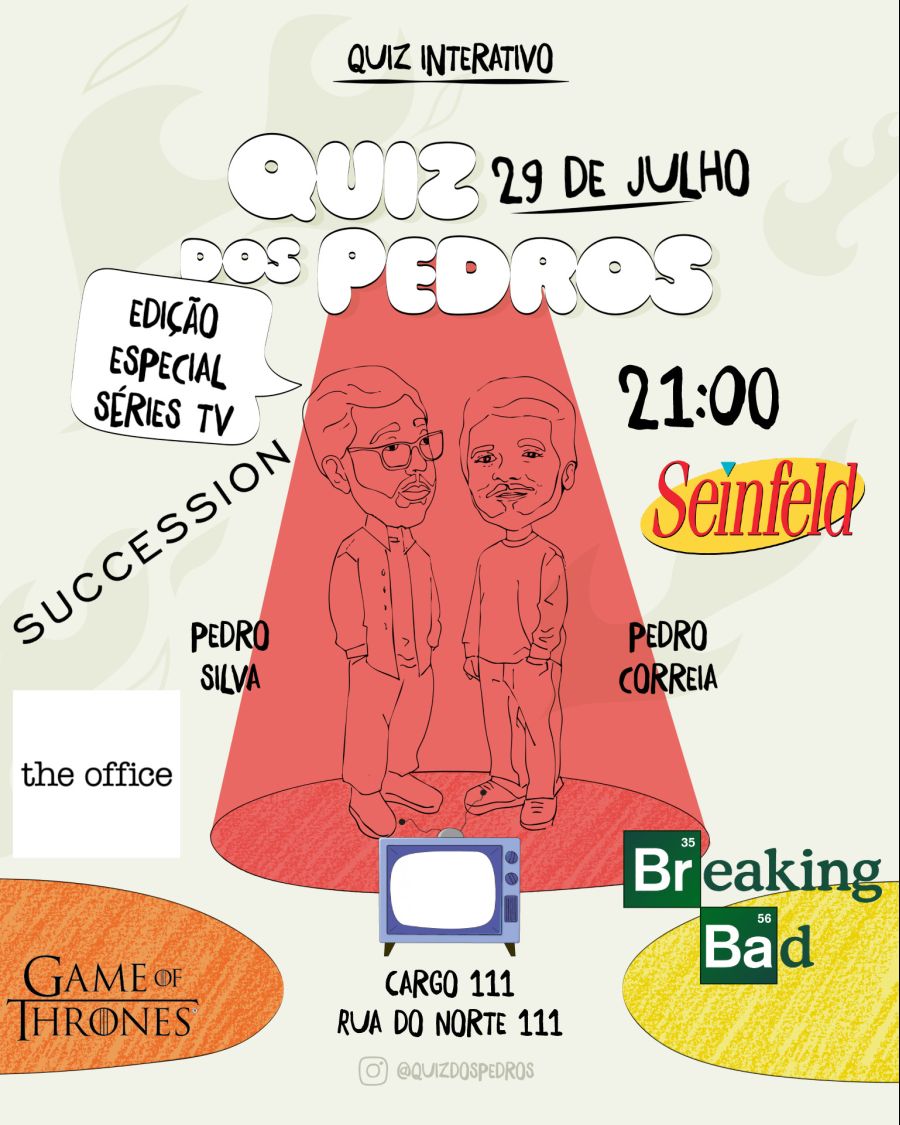 Quiz dos Pedros - Series TV