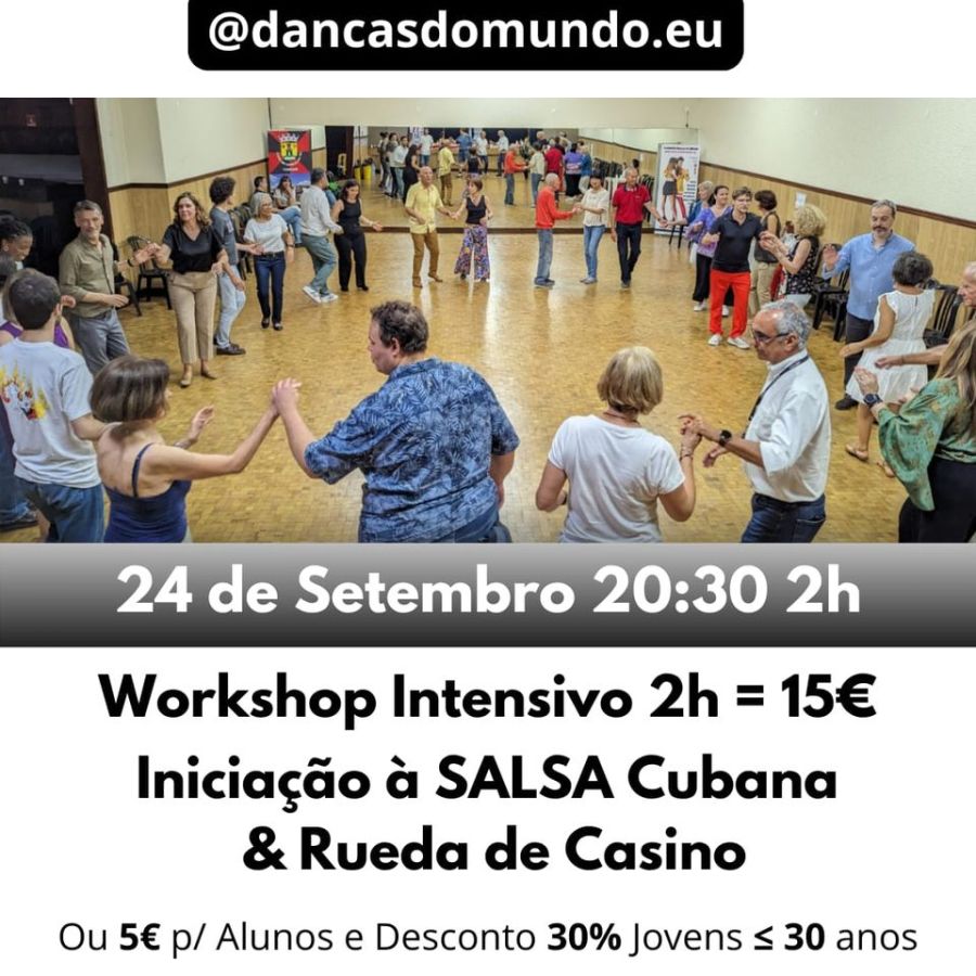 Workshop Intensivo: Salsa Cubana & 'Rueda de Casino' INIC./BEG.