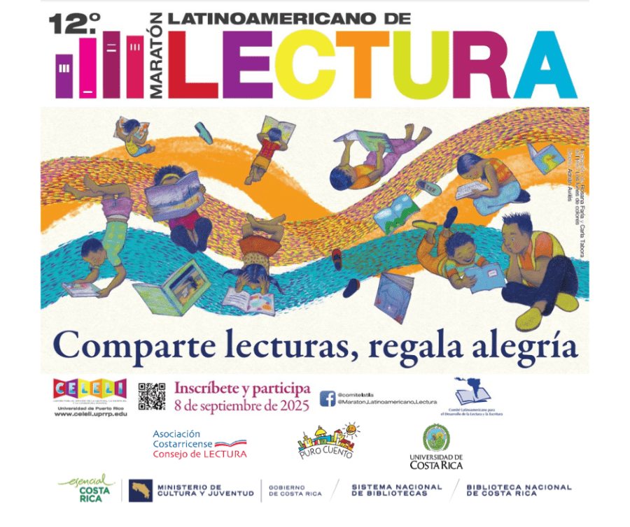 '12 Maratón Latinoamericano de Lectura. Comparte lecturas, regala alegría'