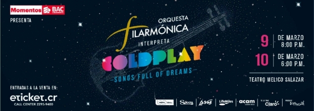 Lo mejor de Coldplay. Orquesta Filarmónica