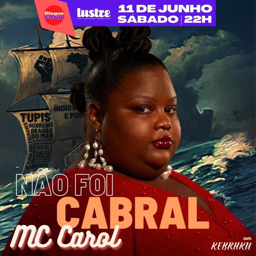 DisqueFUNK | MC CAROL em Braga 'NÃO FOI CABRAL' @Lustre