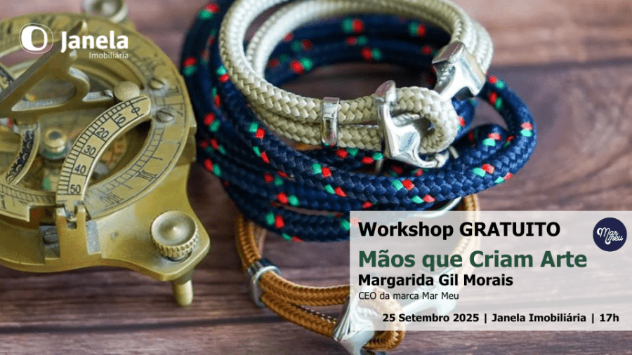 Mãos que Criam Arte - Transforma cabos náuticos numa peça única!