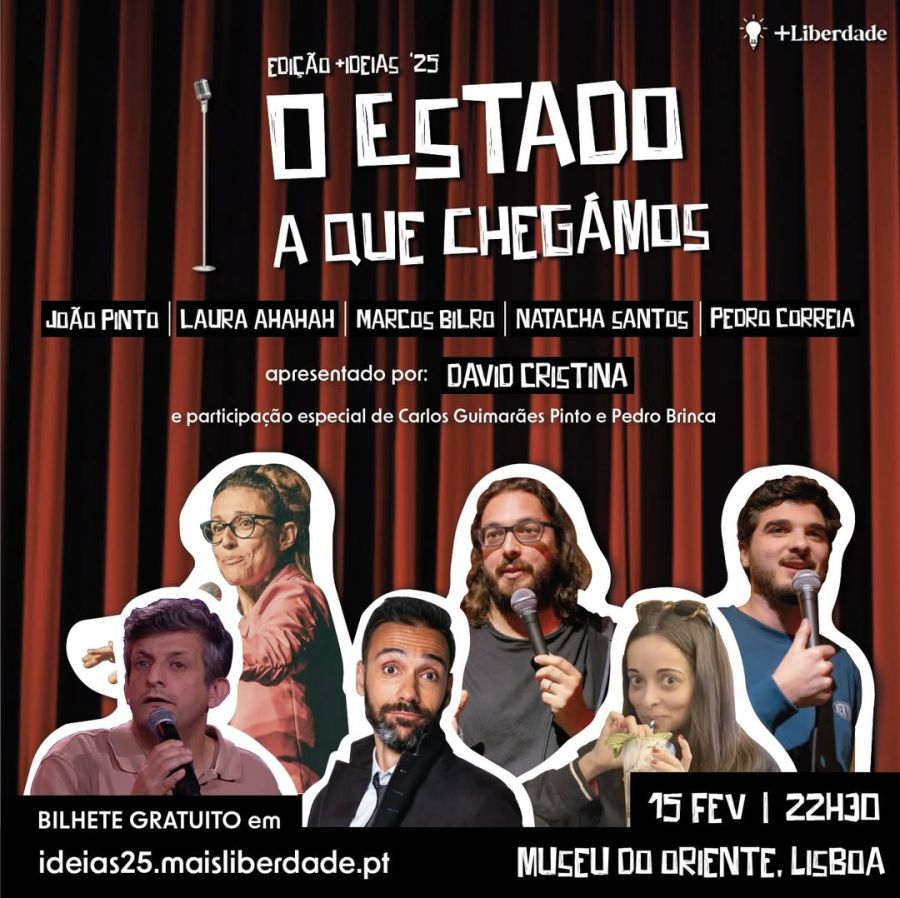 Espetáculo de comédia 'O Estado a Que Chegámos'
