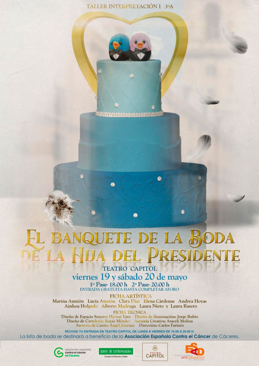 “El banquete de la boda de la hija del presidente” de Juan Mayorga y Juan Cavestany