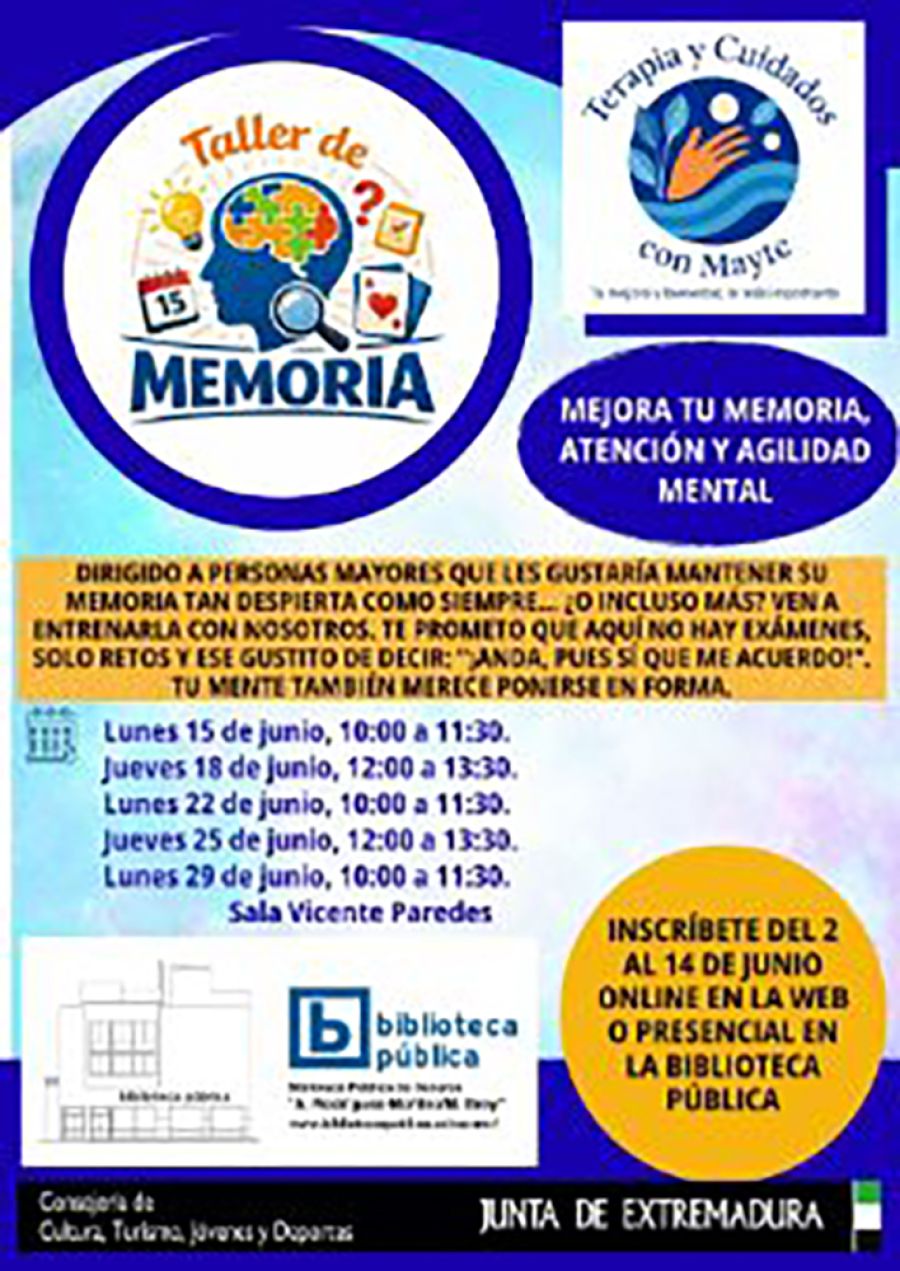 Taller de Estimulación y Entrenamiento de la Memoria
