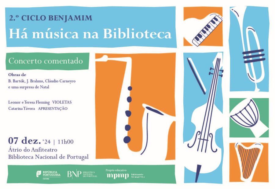 CONCERTO | Ciclo Benjamim. Há música na Biblioteca