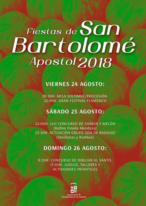 Fiestas de San Bartolomé Apóstol 2018
