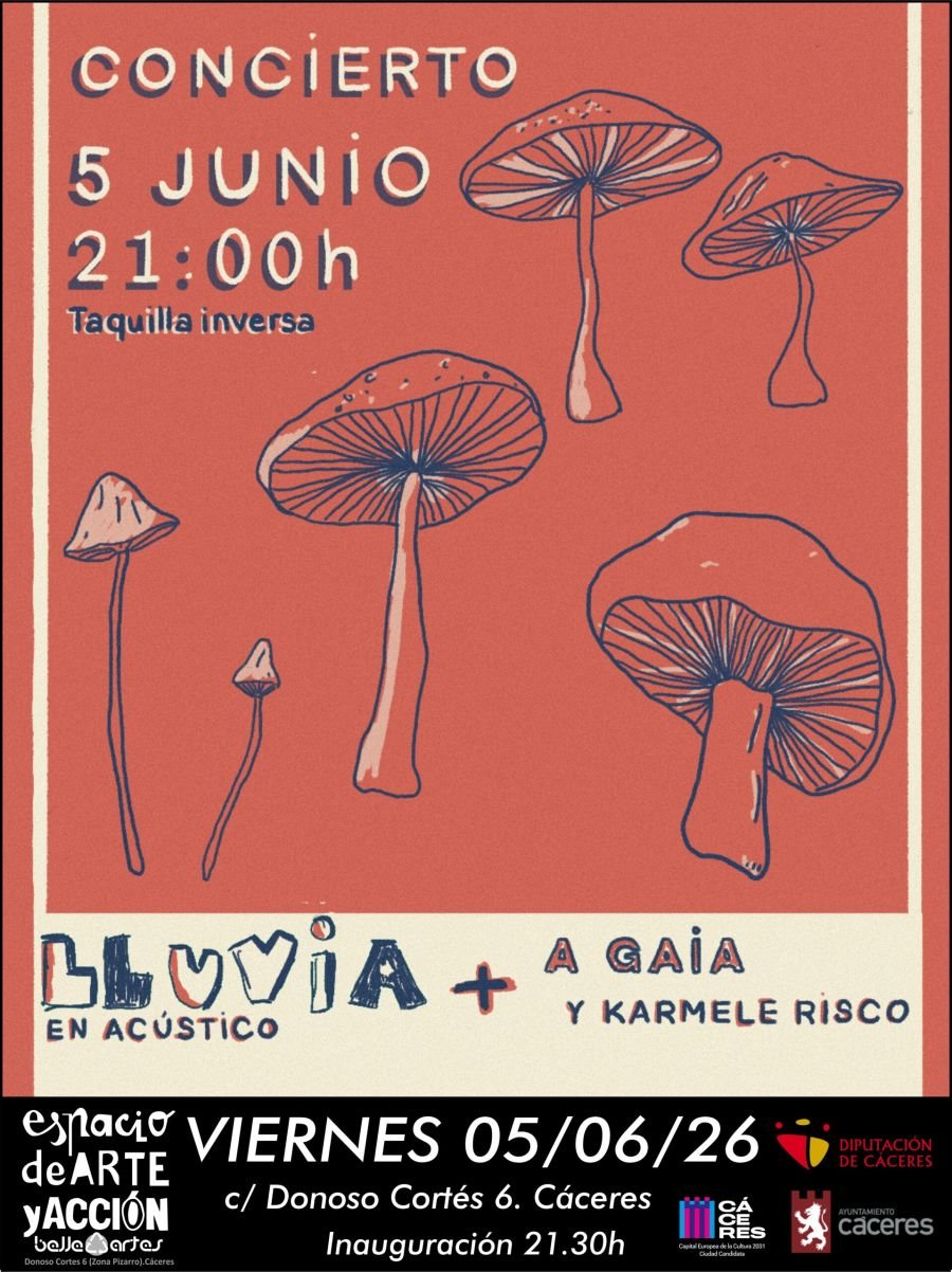 Lluvia en acústico + A Gaia y Karamele Risco 