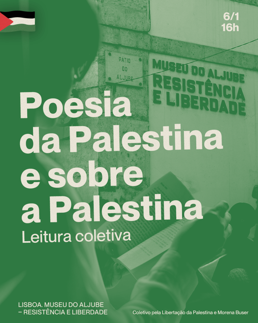 Poesia da Palestina e sobre a Palestina: leitura coletiva