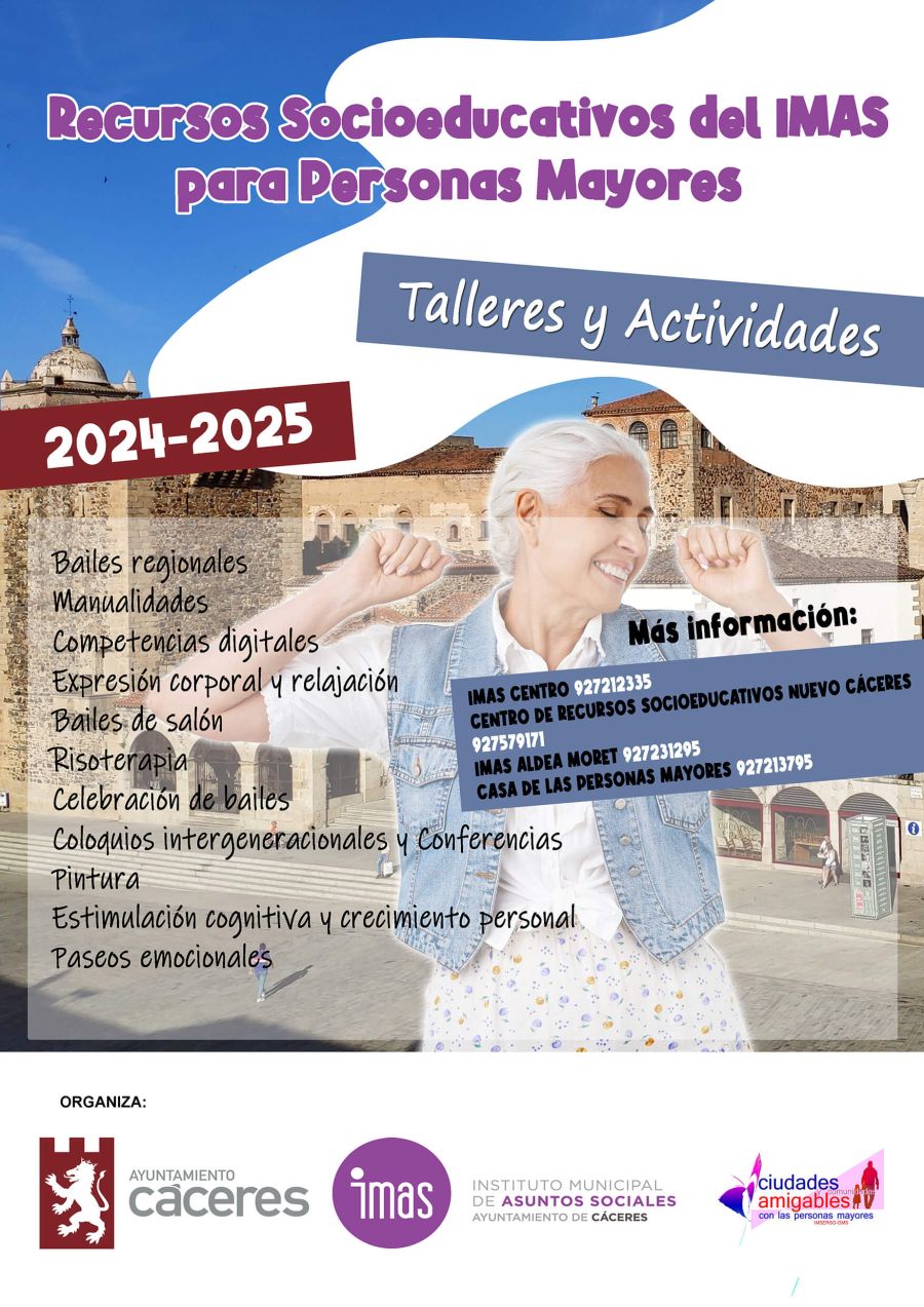 Recursos socioeducativos para Personas Mayores