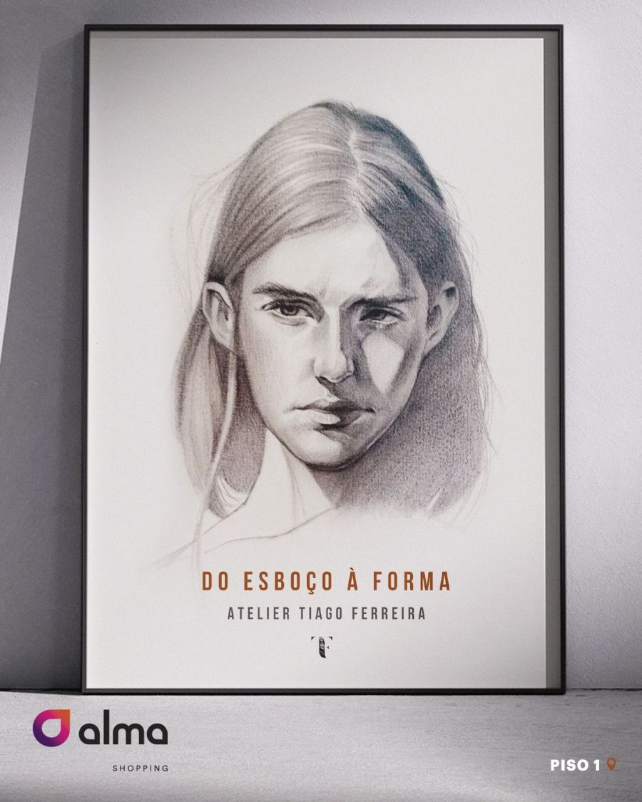  Alma Shopping acolhe exposição de alunos do Atelier Tiago Ferreira