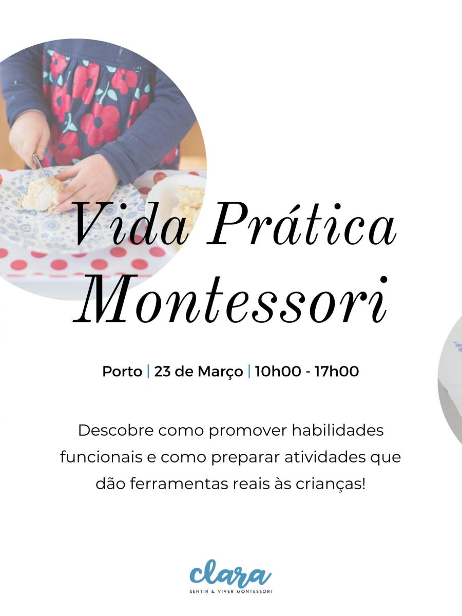 Workshop - Vida Prática Montessori