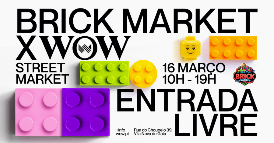 BRICK MARKET - O EVENTO PARA FÃS DE LEGO®! 