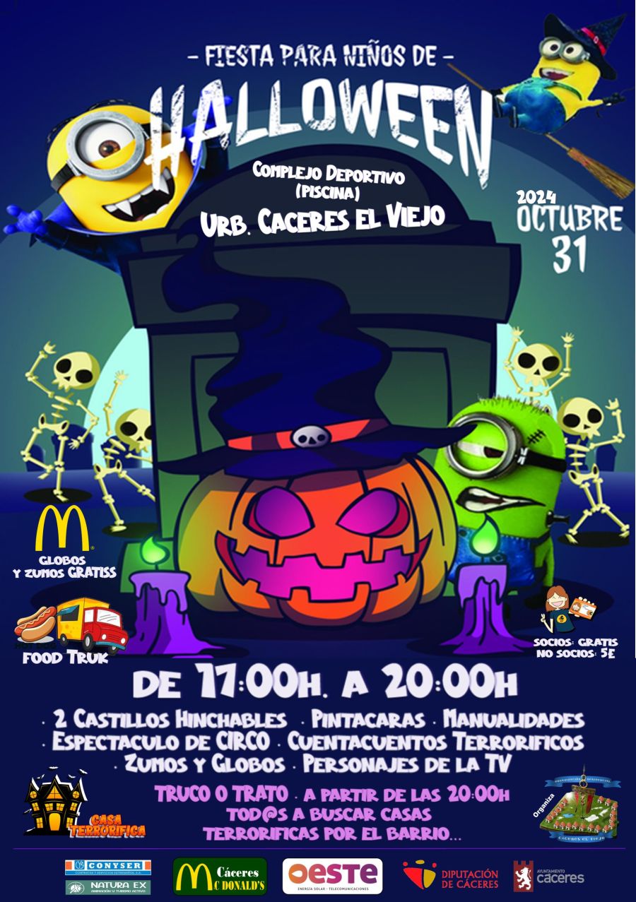 Fiesta infantil Halloween