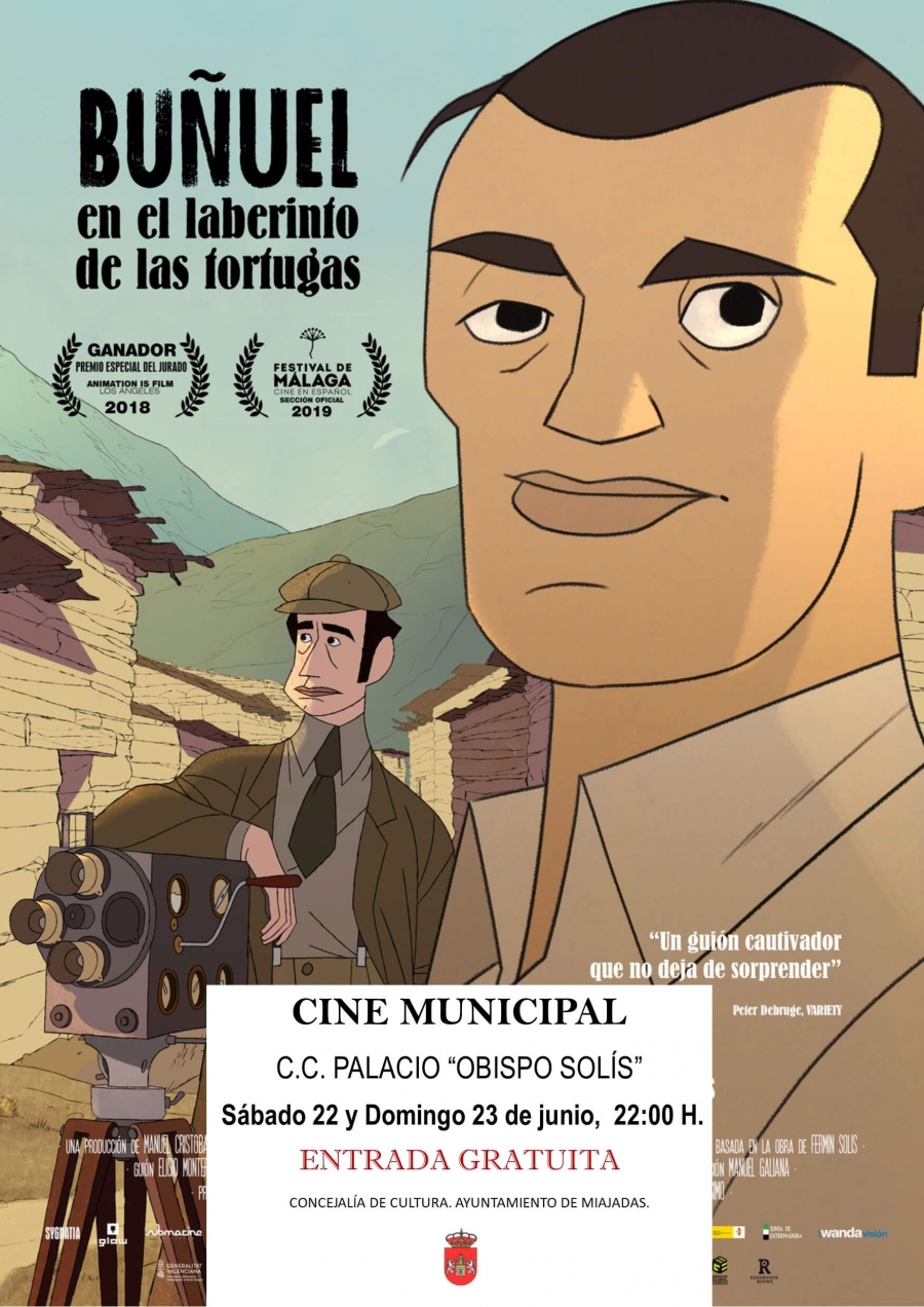 El cine municipal proyecta: “Buñuel en el laberinto de las tortugas”