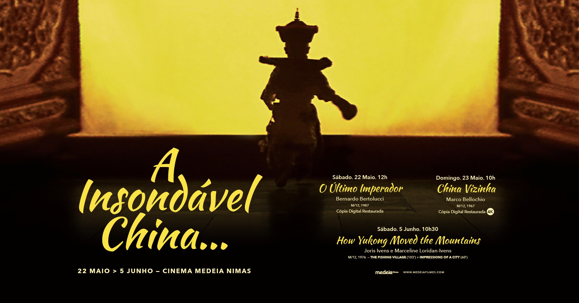 Ciclo A INSONDÁVEL CHINA... | Cinema Nimas