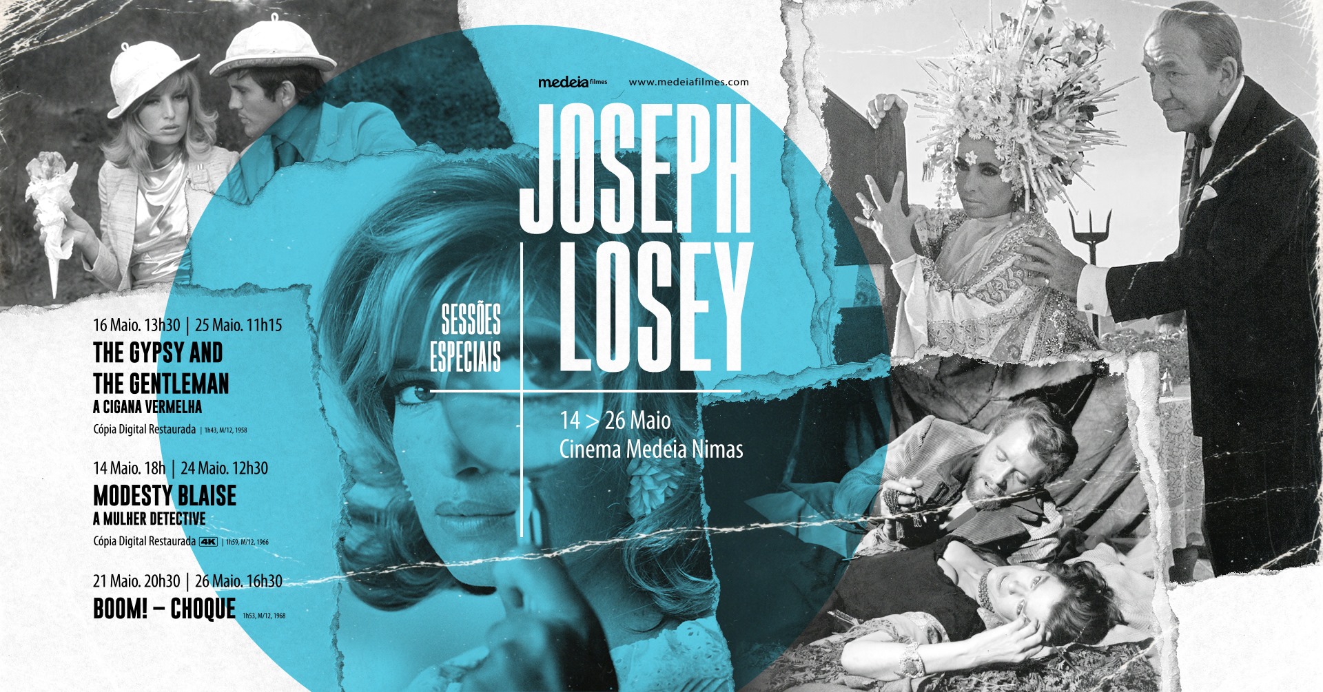 JOSEPH LOSEY – SESSÕES ESPECIAIS | Cinema Medeia Nimas