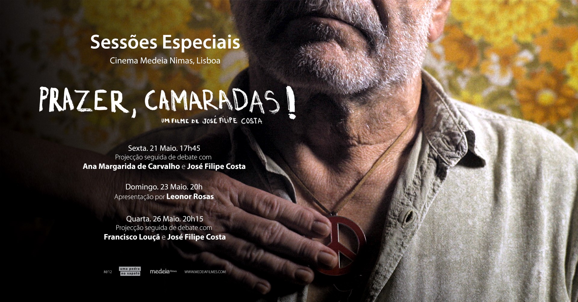 SESSÕES ESPECIAIS com presença do realizador: Prazer, Camaradas!, de José Filipe Costa | Nimas