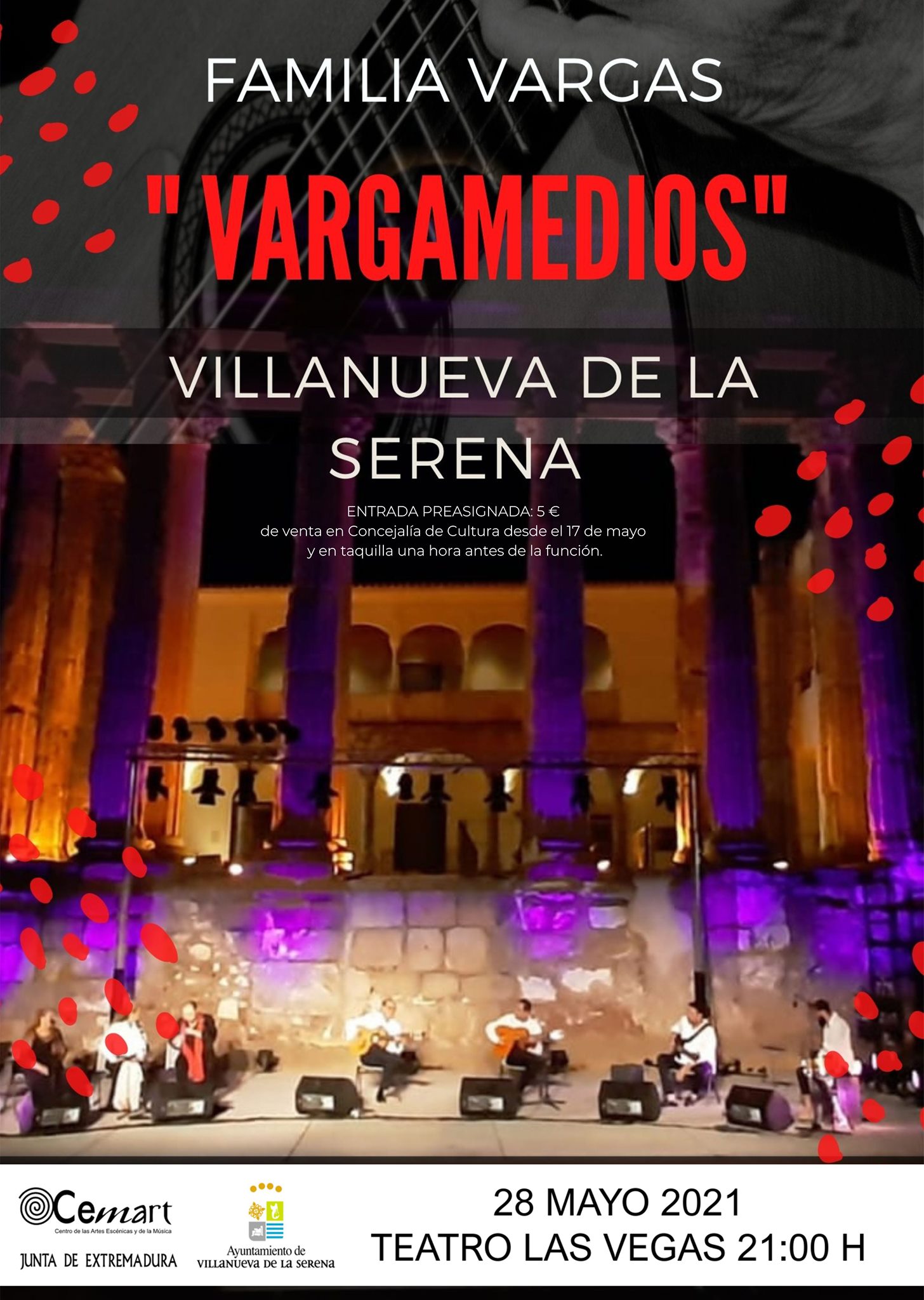Espectáculo de Flamenco 'Vargamedios' Familia Vargas.