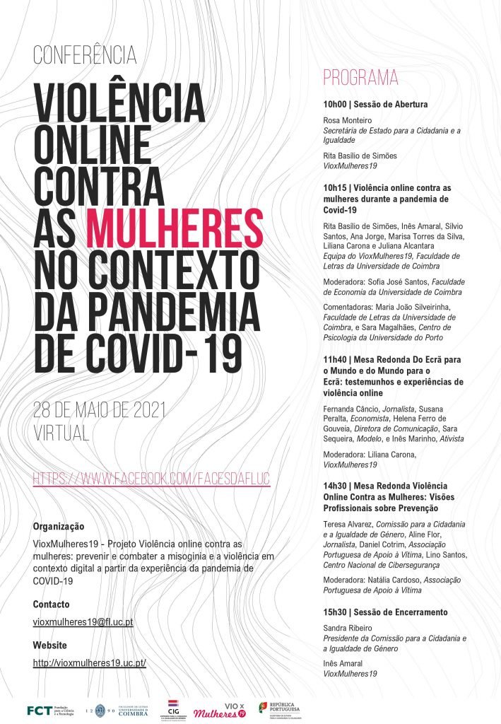 Conferência “Violência Online contra as Mulheres no Contexto da Pandemia de Covid-19”