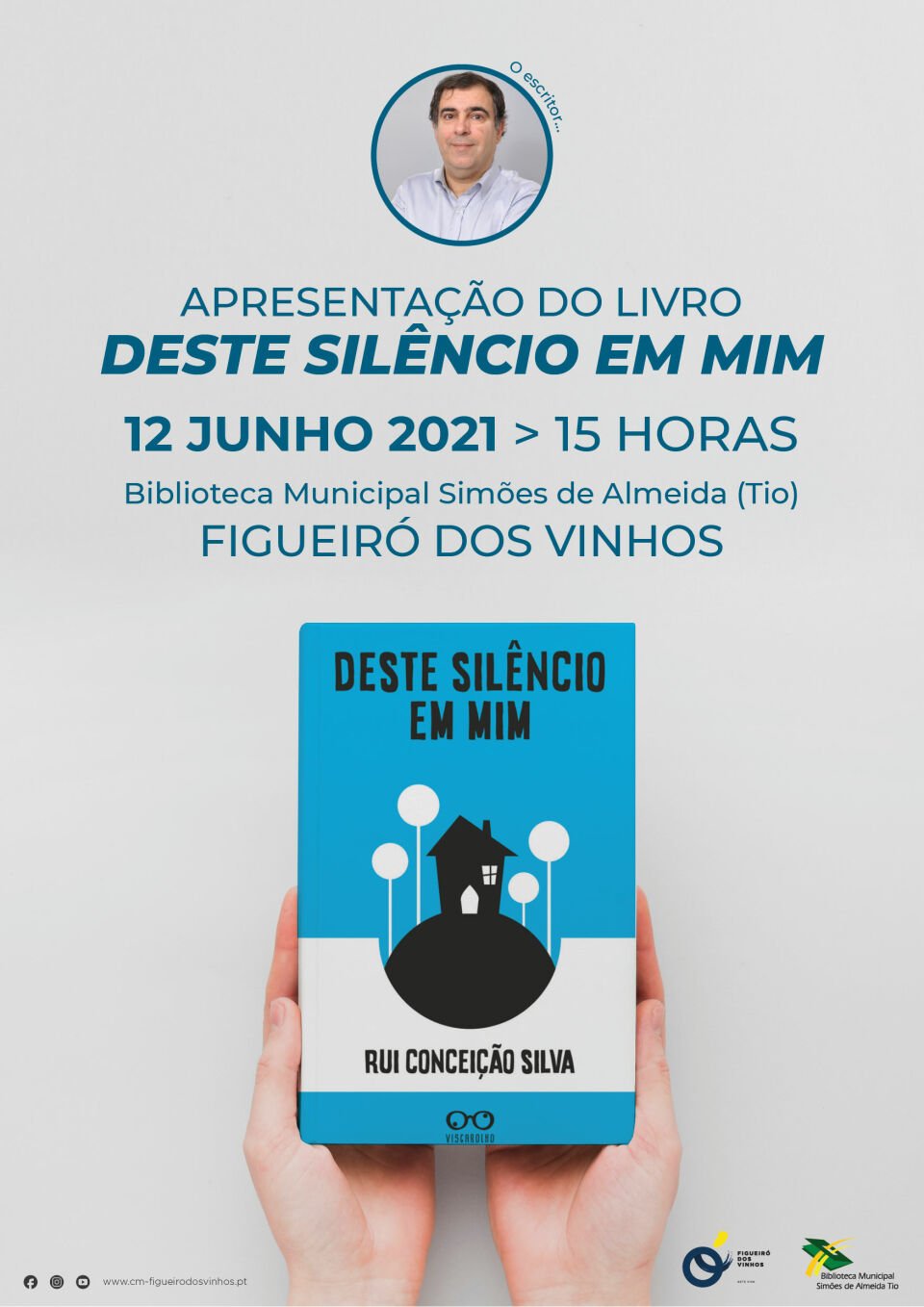 Apresentação do Livro 'Deste silêncio em mim' de Rui Conceição Silva