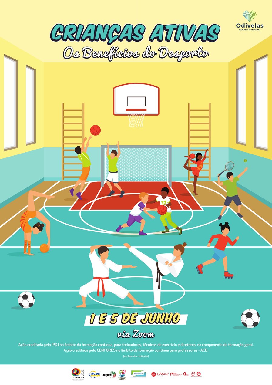 'Crianças Ativas - os benefícios do Desporto' [inscrições abertas]