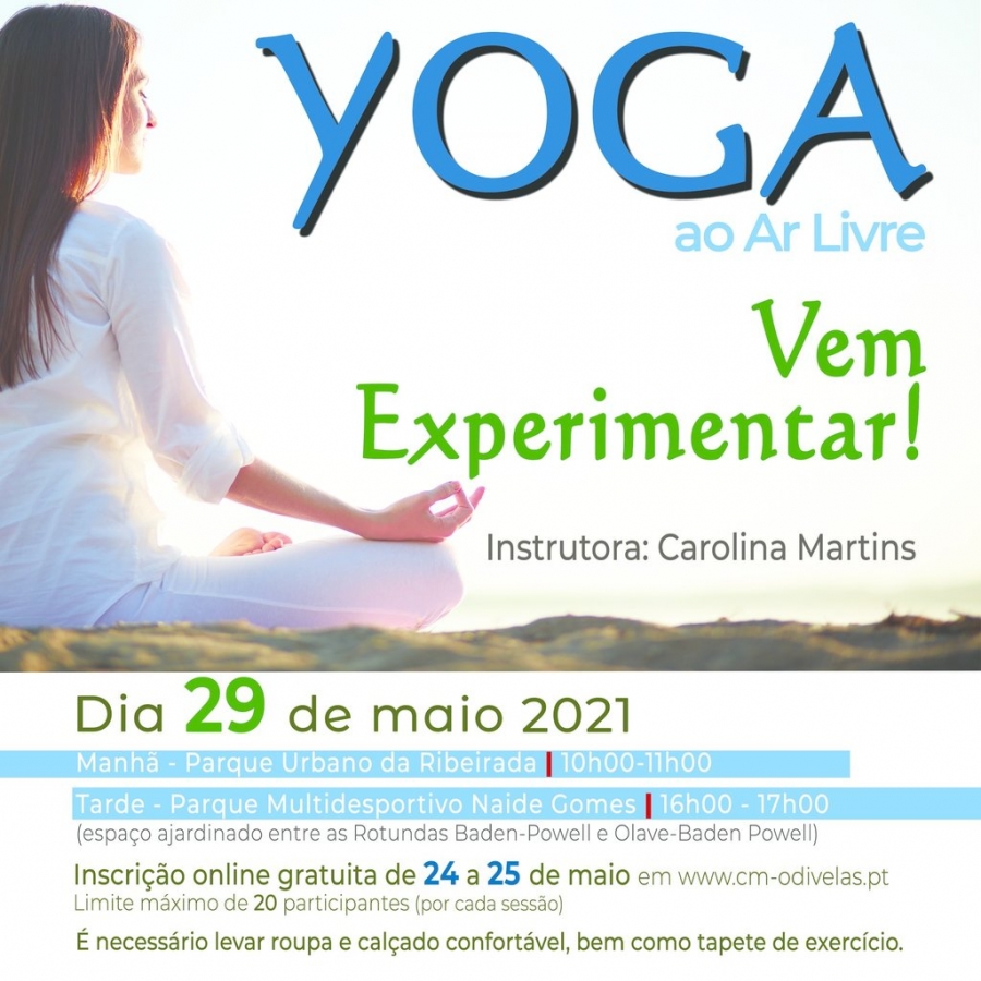 ESGOTADO / Yoga ao Ar Livre