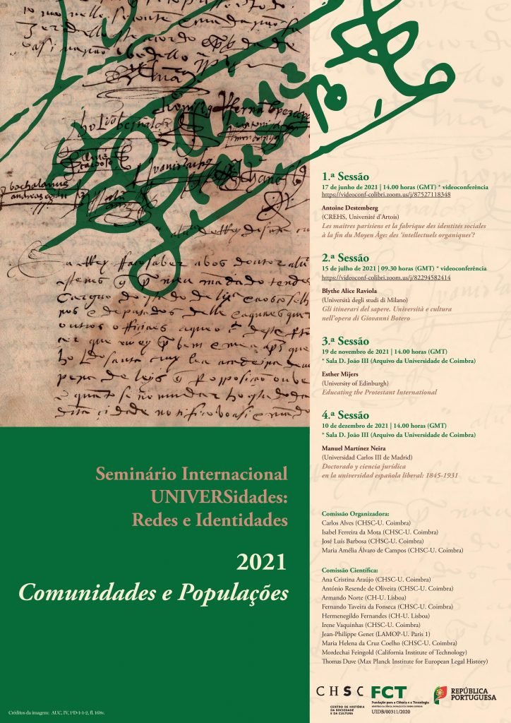 Conferência “Doctorado y ciencia jurídica en la universidad española liberal: 1845-1931”