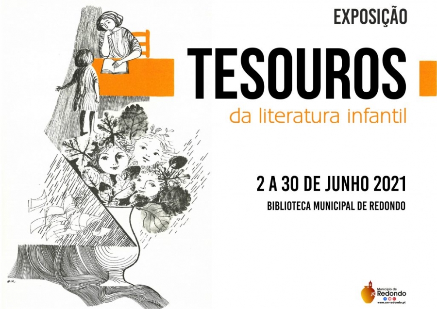 Exposição “Tesouros da literatura infantil” | de 02 a 30 de junho | Biblioteca Municipal de Redondo