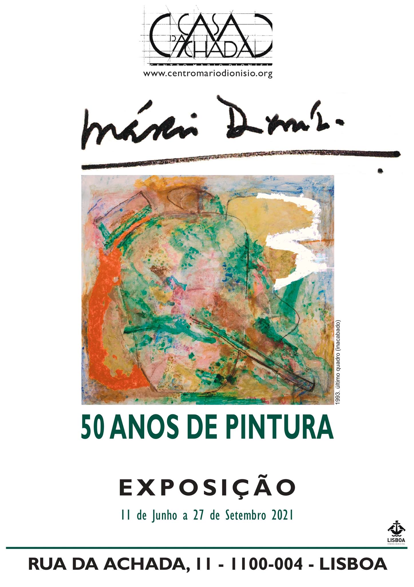 Exposição: Mário Dionísio - 50 anos de pintura