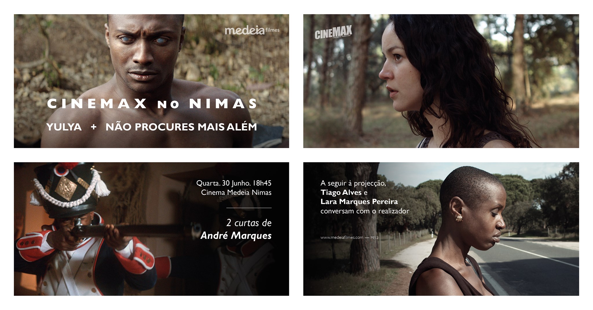 Cinemax no Nimas: 2 curtas de André Marques, com presença do realizador