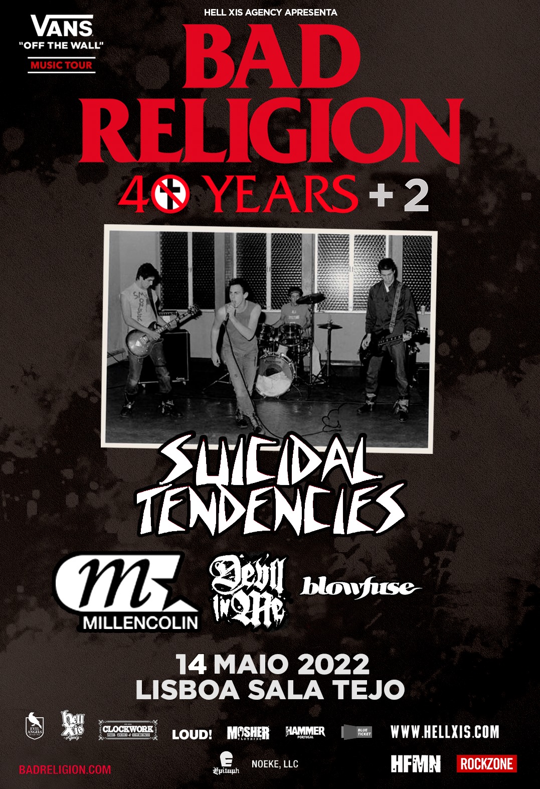 Bad Religion // Suicidal Tendencies + Special Guests - Lisboa