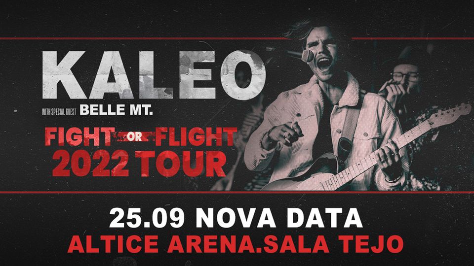KALEO - Fight Or Flight Tour em Lisboa