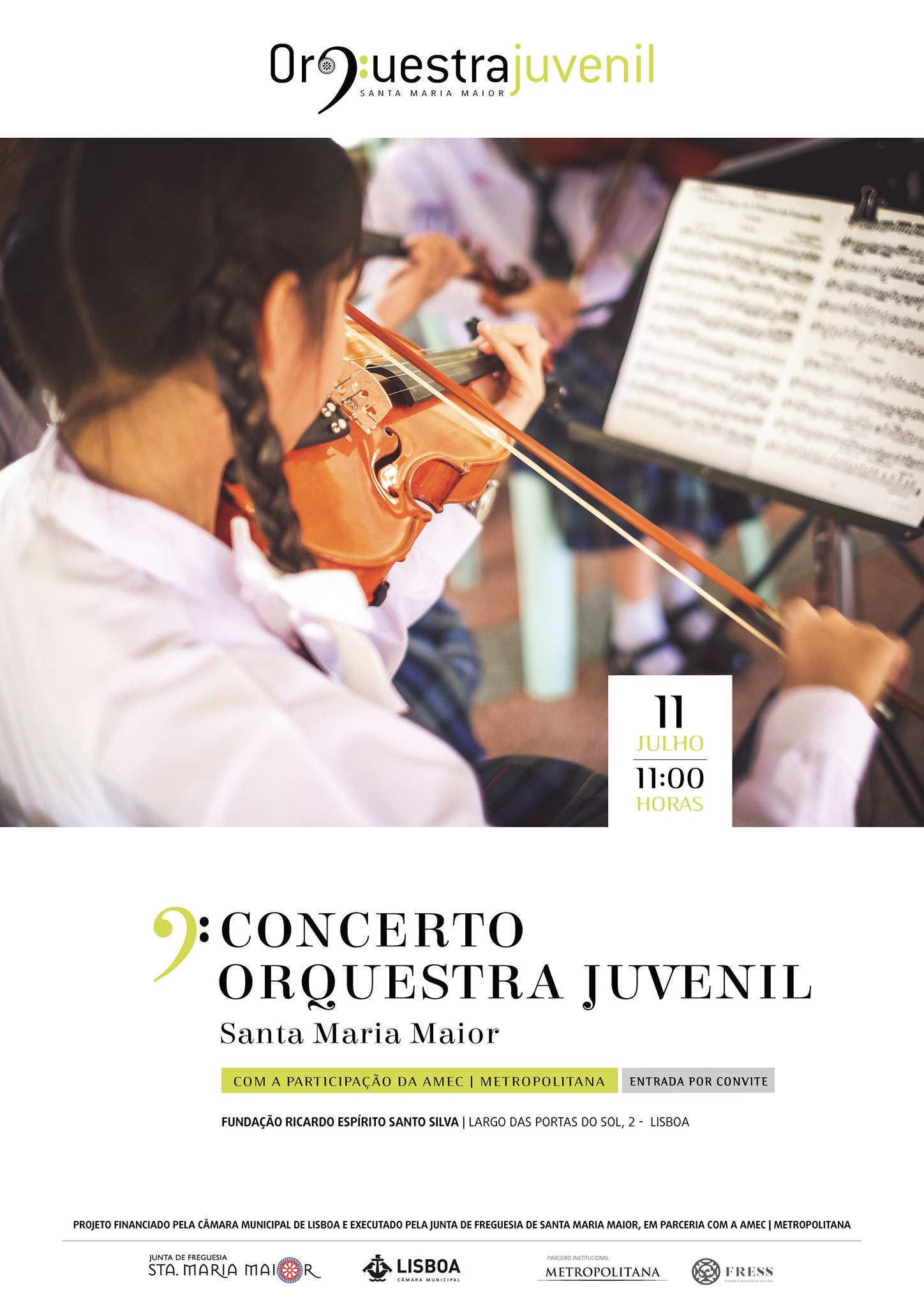 Concerto da Orquestra Juvenil de Santa Maria Maior