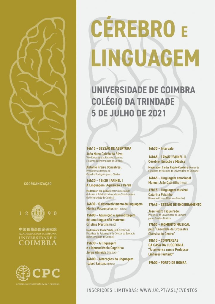 Conferência “Cérebro e Linguagem”