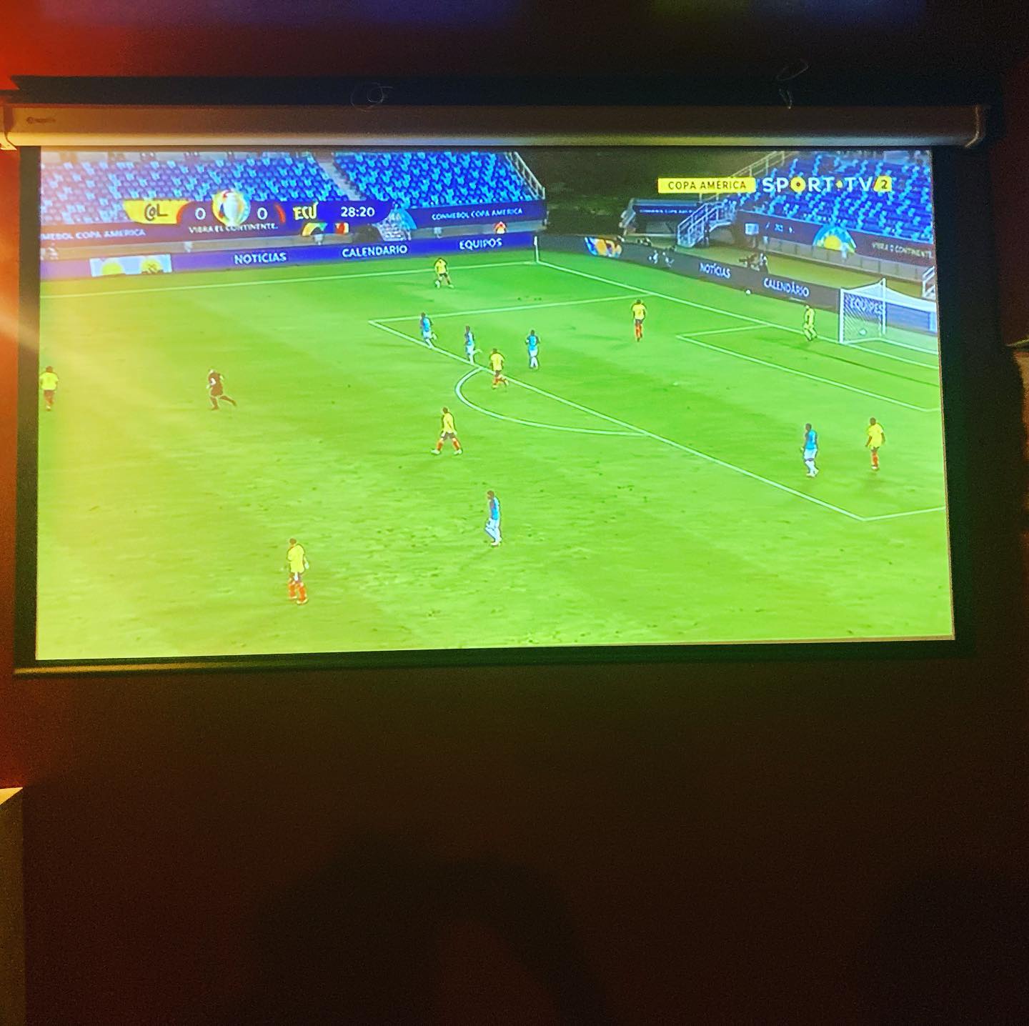 All FOOTBALL Games at Embaixada on BIG Screen