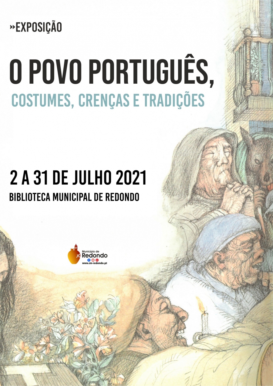 Exposição “O povo português, costumes, crenças e tradições” | 2 a 31 de julho | Biblioteca Municipal de Redondo