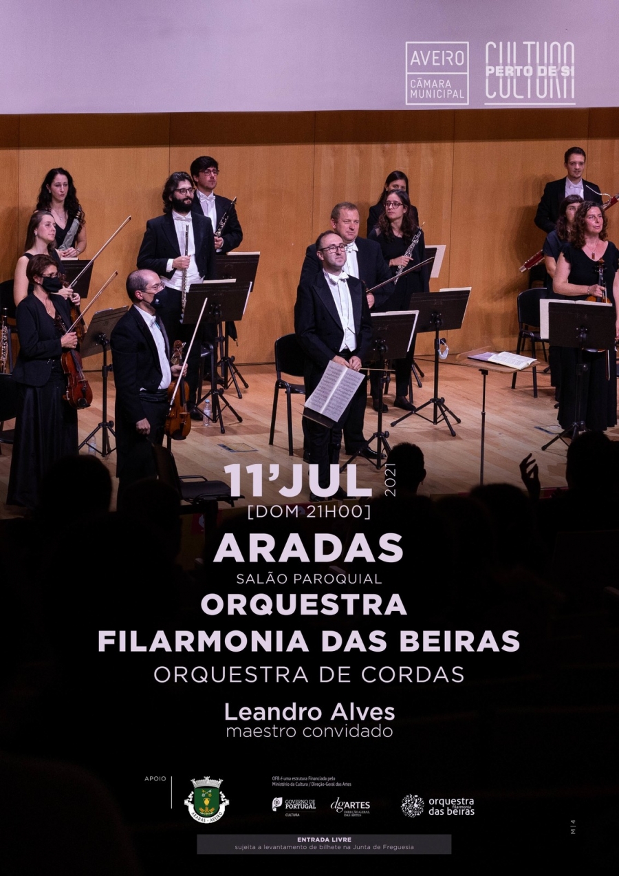 Orquestra de Cordas - Orquestra Filarmonia das Beiras | Aradas | Cultura ...