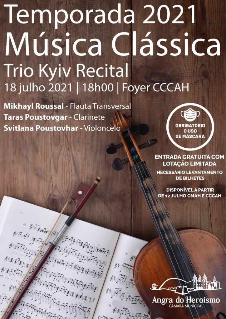 Trio Kyiv | Temporada de Música Clássica 2021