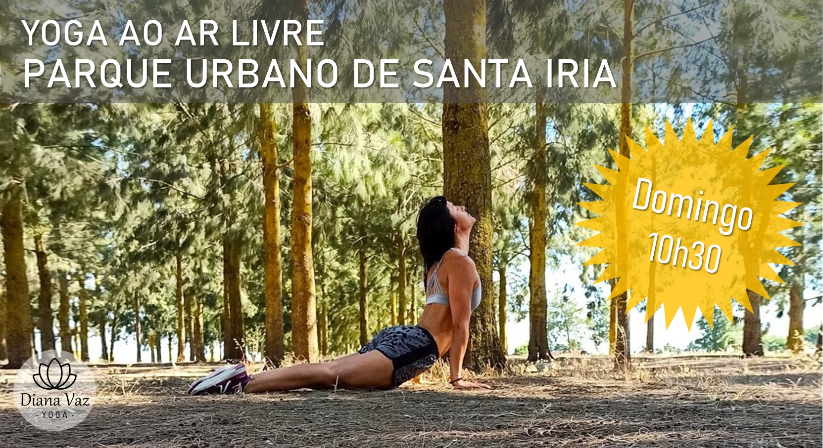 Yoga ao Ar Livre no Parque Urbano de Santa Iria